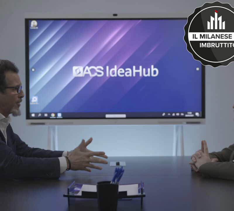 Il branded content con Il Milanese Imbruttito al fianco di AGS IdeaHub, il device 3-in-1 dedicato alle aziende e professionisti